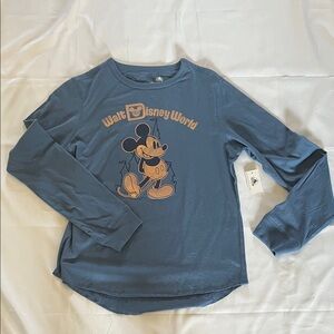 Mickey Mouse Long Sleeve T-Shirt for Kids Walt Disney World 50th Anniversary XL